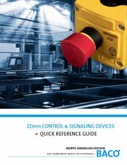 22 mm 控制与信号快速选型指南 封面